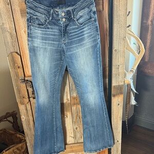 Women’s Buckle Black Classic flare Blue Jeans Size 31” X 36”